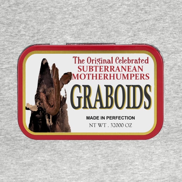 Graboids Tin by Miscast Designs